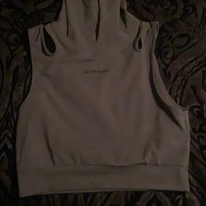 Alphalete surface crop tank